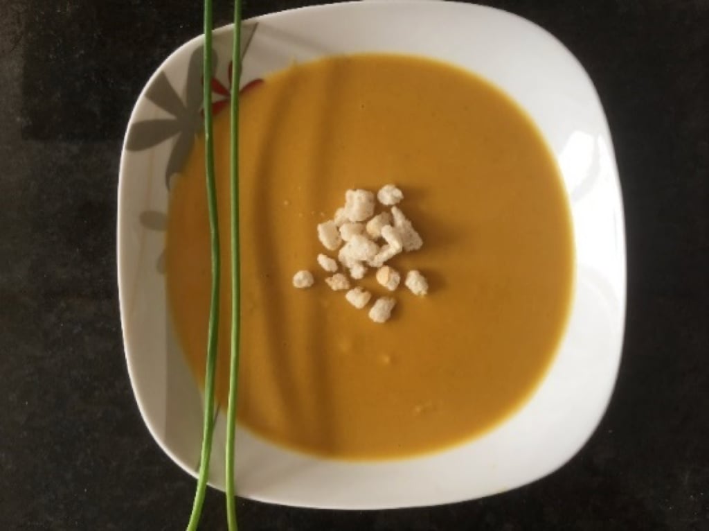 Süßkartoffelsuppe